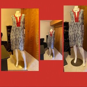 Tribal truly fantastic flowy lined summer dress!